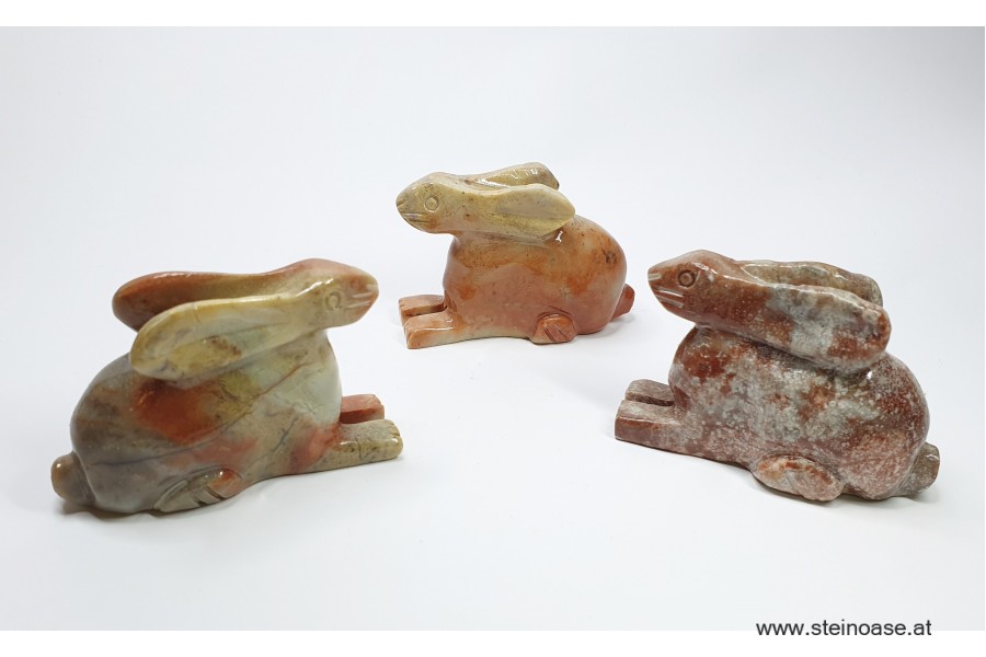 Hase / Kaninchen Speckstein Gr.M